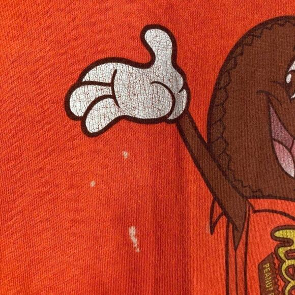 Chocolate World Hershey's Reese's Reeses T-Shirt Size Men's XL Shirt Orange - Picture 5 of 14